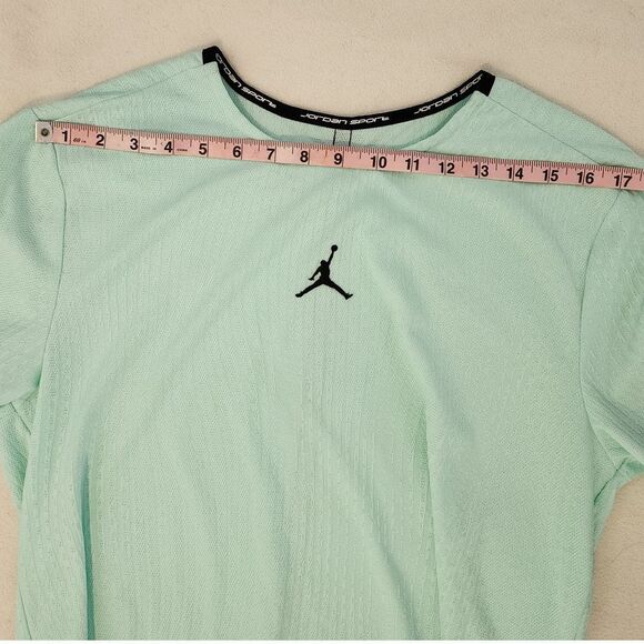 Jordan Dri-FIT ADV Performance T-Shirt Mint Green Moisture Wicking Size M - Picture 5 of 9